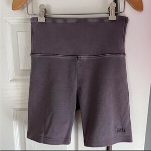KITH purple biker shorts
